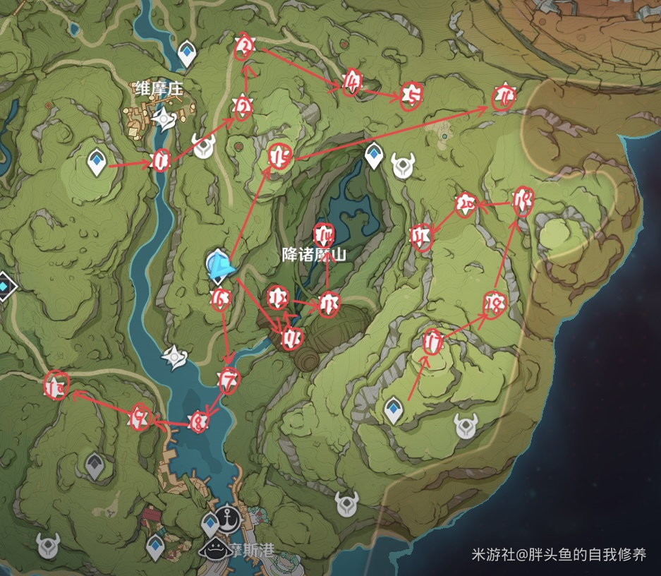 《原神》降魔山草神瞳获取攻略