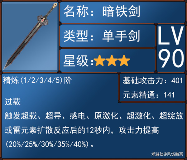 原神：绮良良角色武器搭配推荐