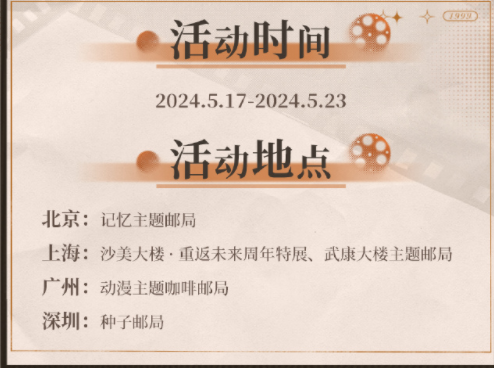 《1999年未来回忆：一周年邮政联动内容全面揭秘》