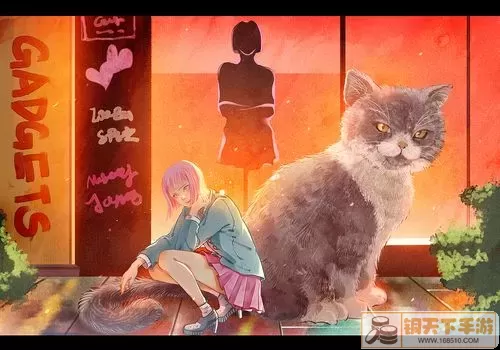 女孩与猫咪的奇妙旅程